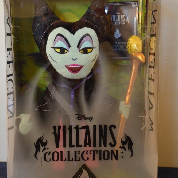 Disney Exclusive Villains Collection Maleficent 13” Sleeping Beauty Collectible - Picture 1 of 12